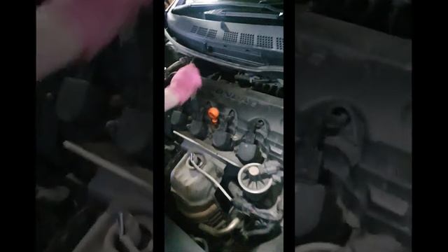 замена масла ДВС Хонда civic 1.8 fd смотреть онлайн