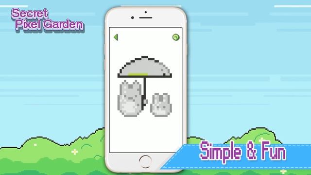Secret Pixel Garden Color by Numbers Trailer смотреть онлайн