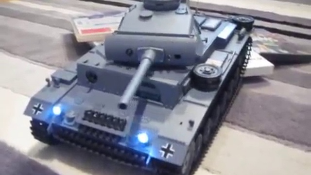 heng long rc tank panzer III (part 2) смотреть онлайн