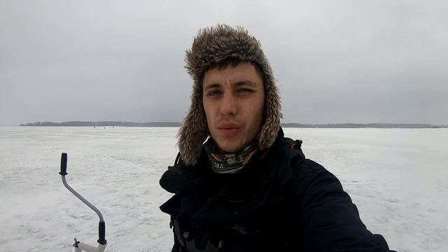 Щука на блесну. Зимняя блесна. Рыбалка на водохранилище. смотреть онлайн