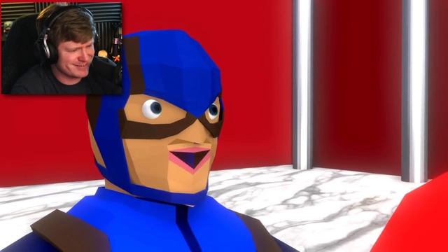 Reacting to WEIRD SUPER HERO ANIMATIONS! смотреть онлайн