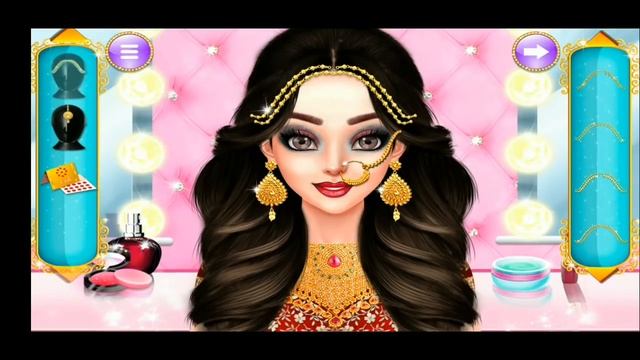 Doll Amma to marry Andi. Makeup Salon.INDIAN WEDDING MAKEUP GAME FOR All. Barbie doll game for all. смотреть онлайн