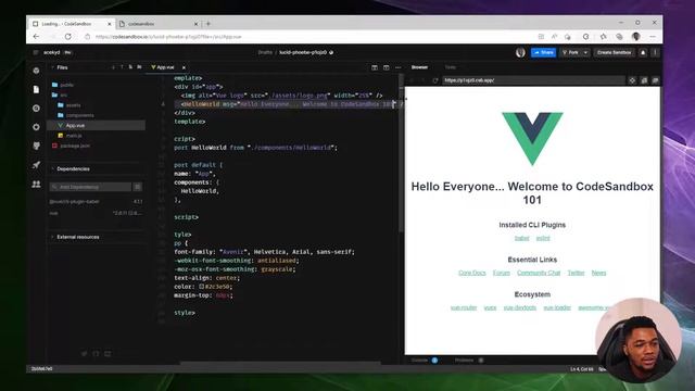 Getting started with Browser Sandboxes in CodeSandbox | CodeSandbox 101 смотреть онлайн