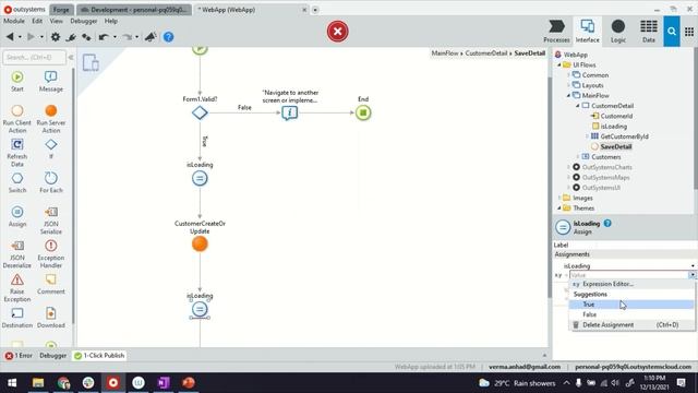 How to show a loading button while waiting for response in OutSystems? смотреть онлайн