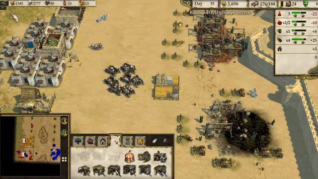 Stronghold Crusader 2 Multiplayer 1v2 deathmatch # 4 смотреть онлайн