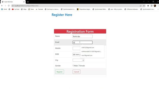 User Management System Project in Eclipse Ide | Html | CSS | Apache Tomcat | Bootstrap смотреть онлайн