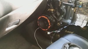 Замена штатных динамиков в Mitsubishi ASX на DL Audio Gryphon Pro 165 Midbass