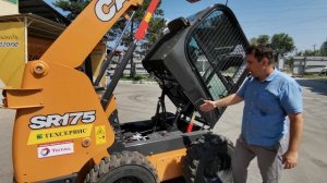 Обзор на мини погрузчик CASE от Компании Техсервис