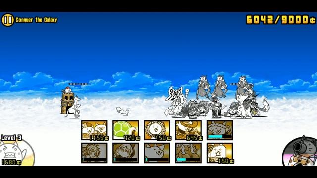 The Battle Cats POP! Conquer the Galaxy Level 2~4 Cheese! смотреть онлайн