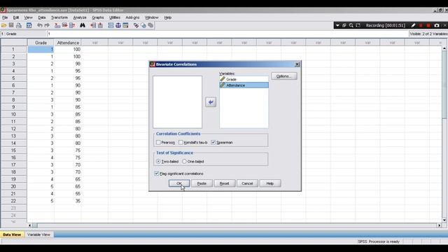 Spearman correlation смотреть онлайн