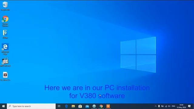 V380_CAM app and PC installation смотреть онлайн