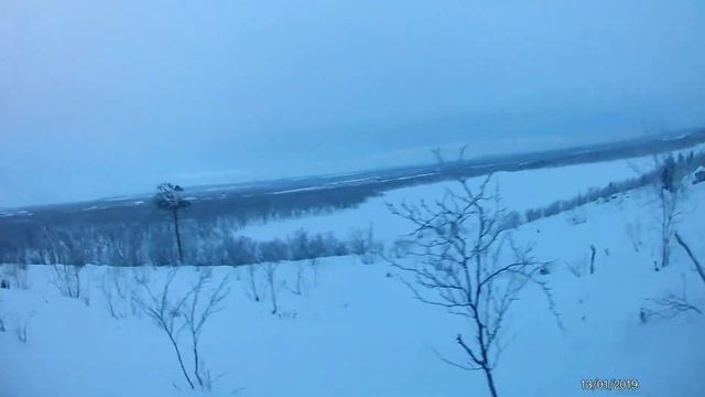 На снегоходе ямаха,подъем на сопки.. смотреть онлайн