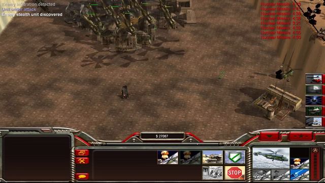 Command Conquer & Generals Zero Hour - China Nuke General 1 vs 7 HARD General Gameplay ZH P2 смотреть онлайн