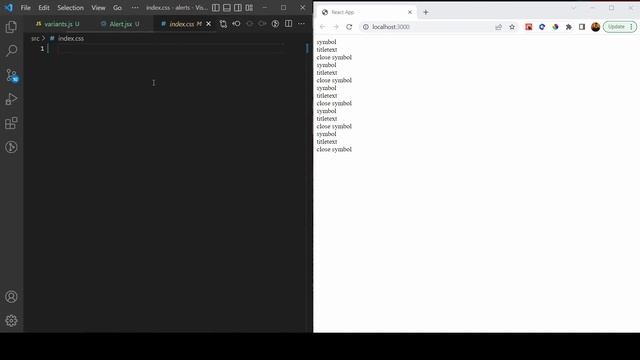 Build Alert Components in React From Scratch смотреть онлайн