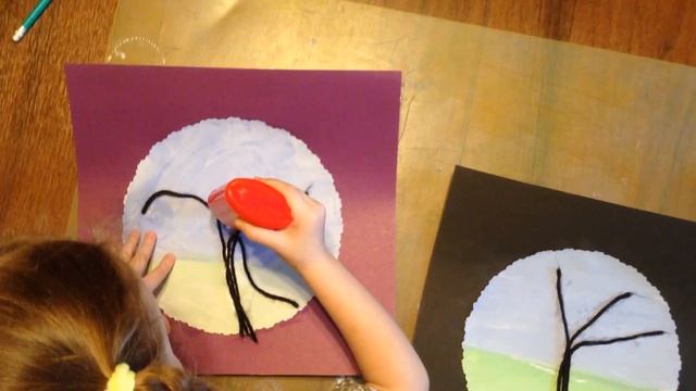 Поделка к 8 марта. Цветущее дерево из попкорна. смотреть онлайн