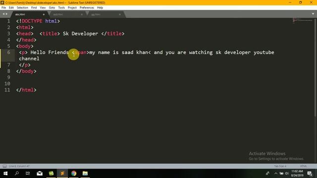 Span Tag| what is html span tage смотреть онлайн