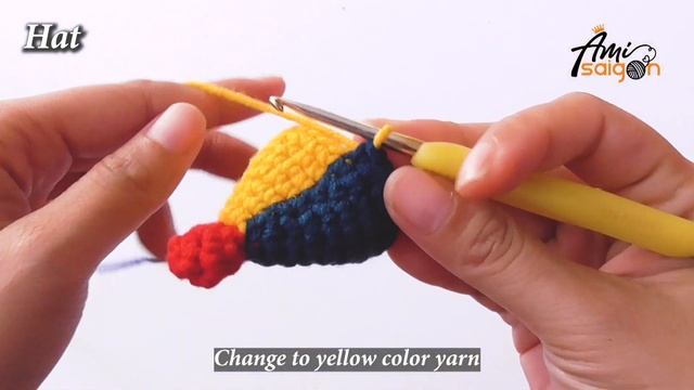 #323 | Clown Amigurumi Free Pattern (3/4) | How To Crochet Amigurumi Valentine | @AmiSaigon смотреть онлайн