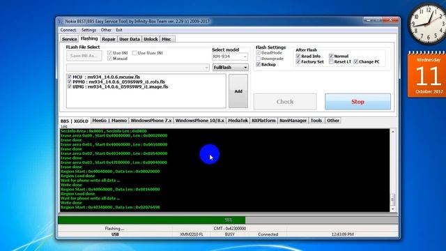 Nokia Asha 500 [Rm-934] Flashing By Nokia infinity Best Tool смотреть онлайн
