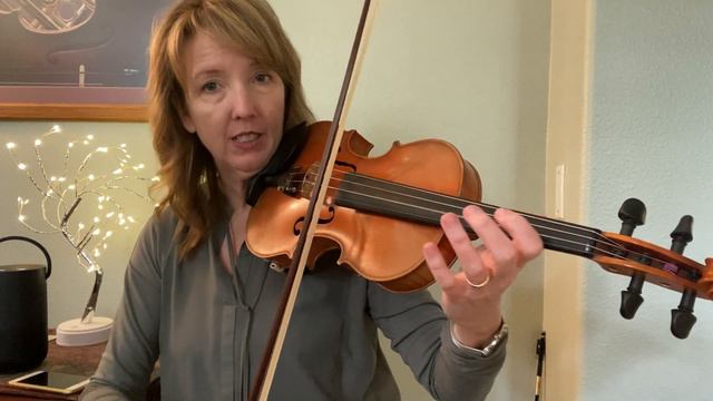 Suzuki violin book 4 page 4 D scale and arpeggios