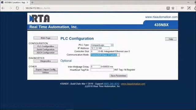 435NBX-N700 IP Setup and PLC Configuration смотреть онлайн