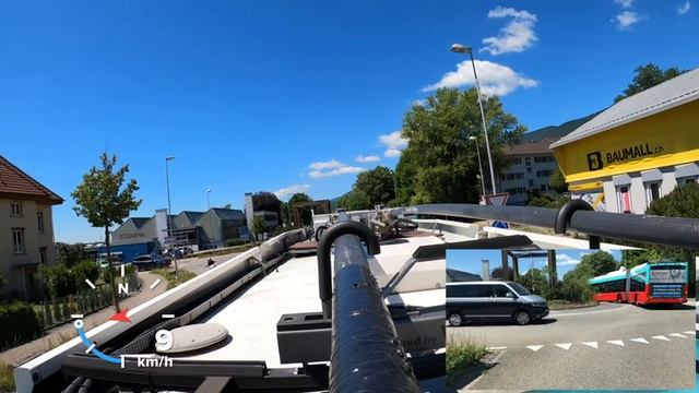 ? Vue des perches – Course spéciale de Bienne jusqu'à la Carrosserie Hess à Bellach смотреть онлайн