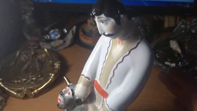 Чёртофилия. и черепомания. Выпуск. 100. Фарфоровая статуэтка. Вакула и чёрт. Полонский ЗХК. смотреть онлайн