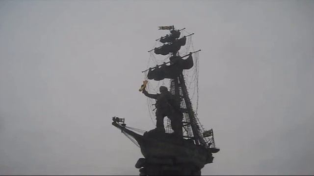Москва. Памятник Петру I смотреть онлайн