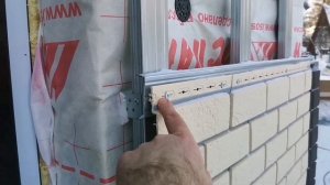 Монтаж фасадных панелей под кирпич зимой. Фасадные панели Грандлайн