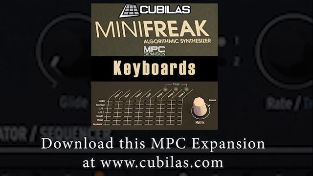 Arturia MiniFreak Keyboards MPC Expansion from Cubilas.com смотреть онлайн