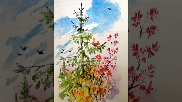 Загадочный зверь. Николай Иванович Сладков. Аудиорассказ смотреть онлайн