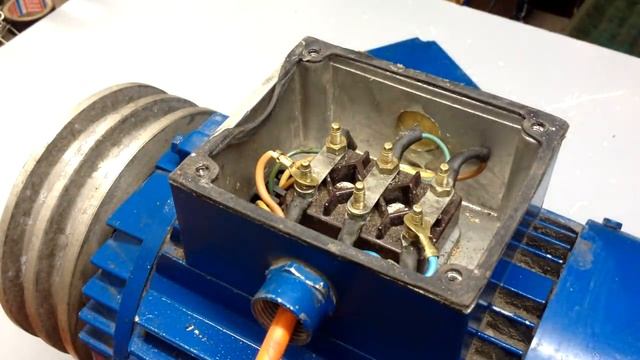 Kako prespojiti trofazni motor na monofaznu struju // How to connect three-phase смотреть онлайн