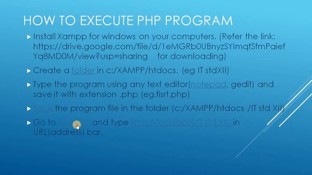 Execute PHP program смотреть онлайн