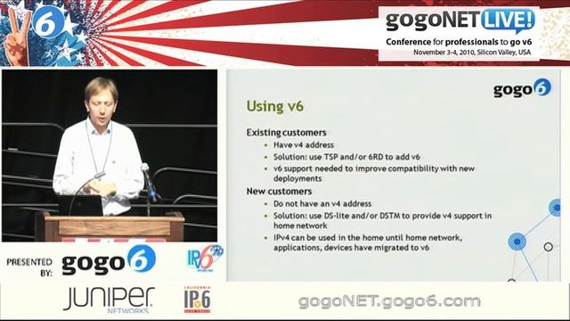 gogo6 Products by Mikael Lind at gogoNET LIVE! IPv6 Event смотреть онлайн