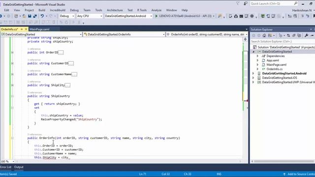 Xamarin.Forms DataGrid: Getting Started смотреть онлайн