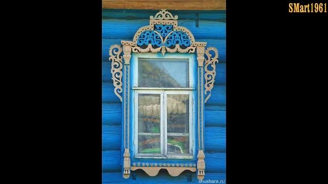 Резной наличник с ручной резьбой. 6 смотреть онлайн