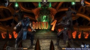 Mortal Kombat 9 «Sub-Zero Story Mode» Chapter 08: Sub-Zero Vs. Cyrax & Ermac