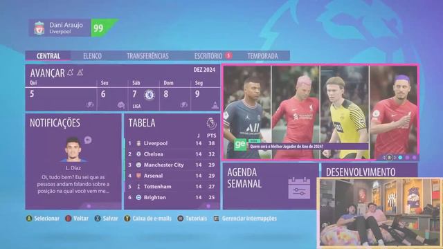 DUELO DE MODO CARREIRA JOGADOR NO FIFA 22 👟 смотреть онлайн