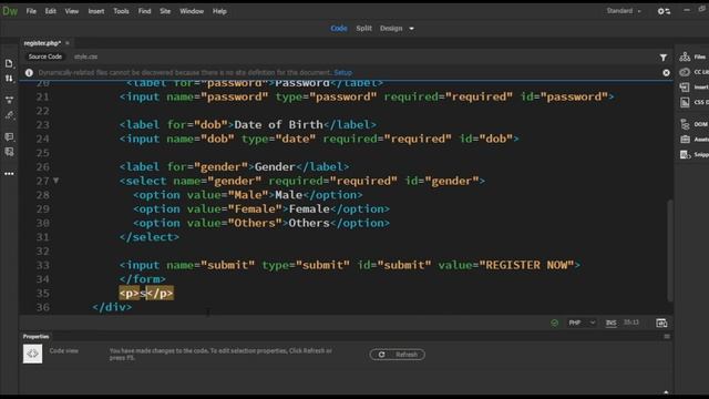 User Registration and Login Form with PHP and MySQL Tutorial 1 - Creating a Registration Form смотреть онлайн