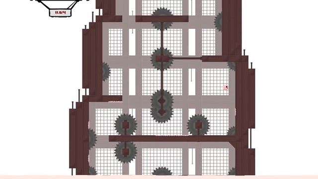 Super Meat Boy - The Cotton Alley (Dark World)