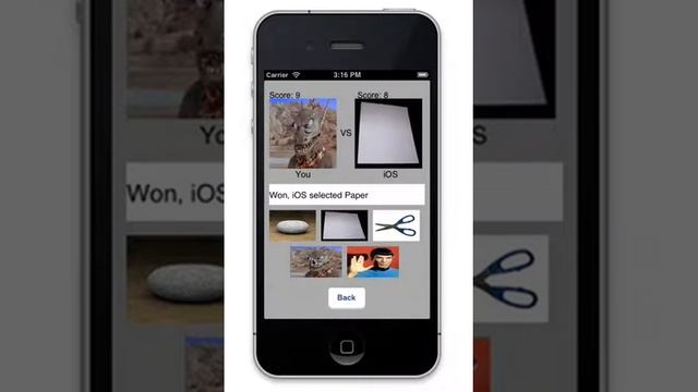 iPhone Game - Rock, Paper, Scissors, Lizard, Spock смотреть онлайн