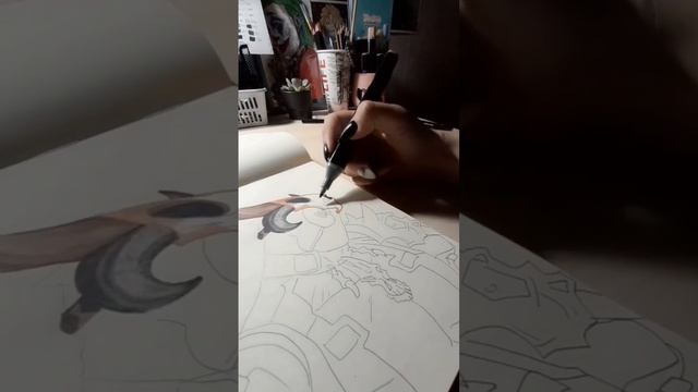 #дедпул #арт #рисование #маркеры смотреть онлайн