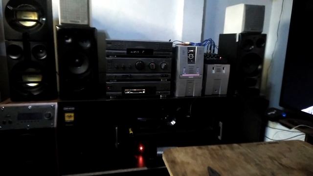 SONY LBT A70 ON SANSUI MS7 AND AIWA CX SURROUND смотреть онлайн