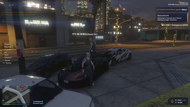 Лысая прогулка GTA 5RP ALTA