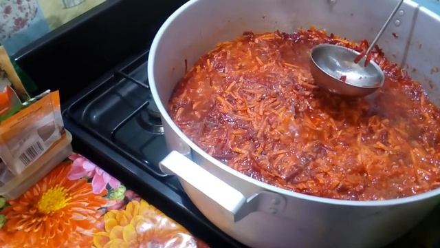 Борщевая Заправка на Зиму  Только Овощи и Соль  Без Стерилизации !