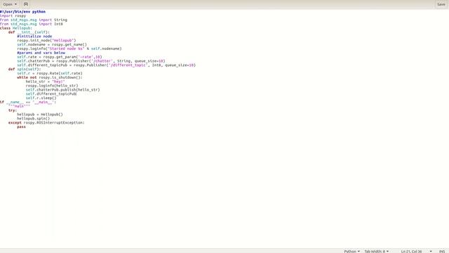 Automatically create ROS pkg and nodes using RIDE! смотреть онлайн
