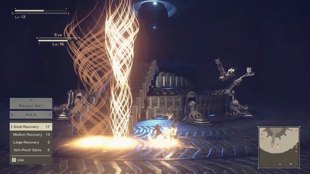 NieR: Automata - Adam & Eve Boss Fight смотреть онлайн
