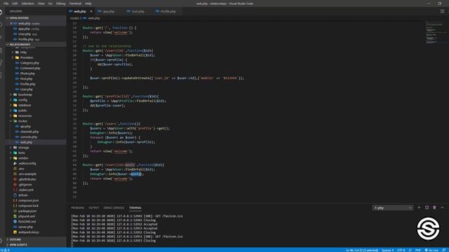 4 - Laravel one to many relationship (Arabic) смотреть онлайн