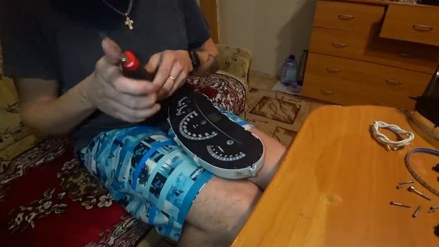КАК СДЕЛАТЬ подсветку приборной панели на АвтоВАЗ с помощью светодиодной ленты? смотреть онлайн
