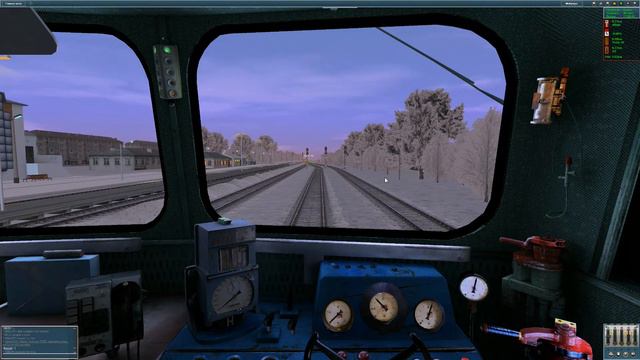 Trainz Simulator - тренировочные покатушки (3200х1800) #3 смотреть онлайн