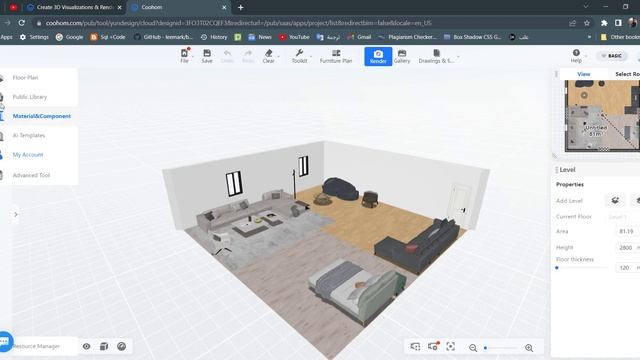 بديل Coohom | 3Ds Max - AutoCAD смотреть онлайн